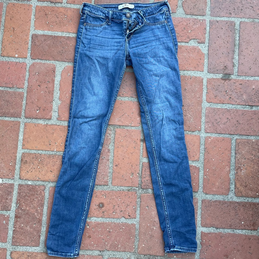 Hollister Blue Skinny Jeans